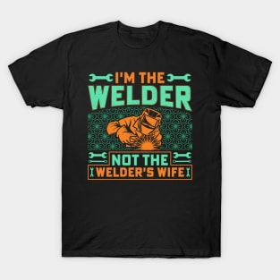 Welder Mom Funny Welding Girl For Women T-Shirt